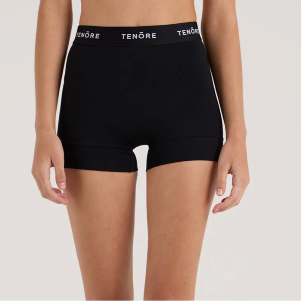 TENORE logo high waist short